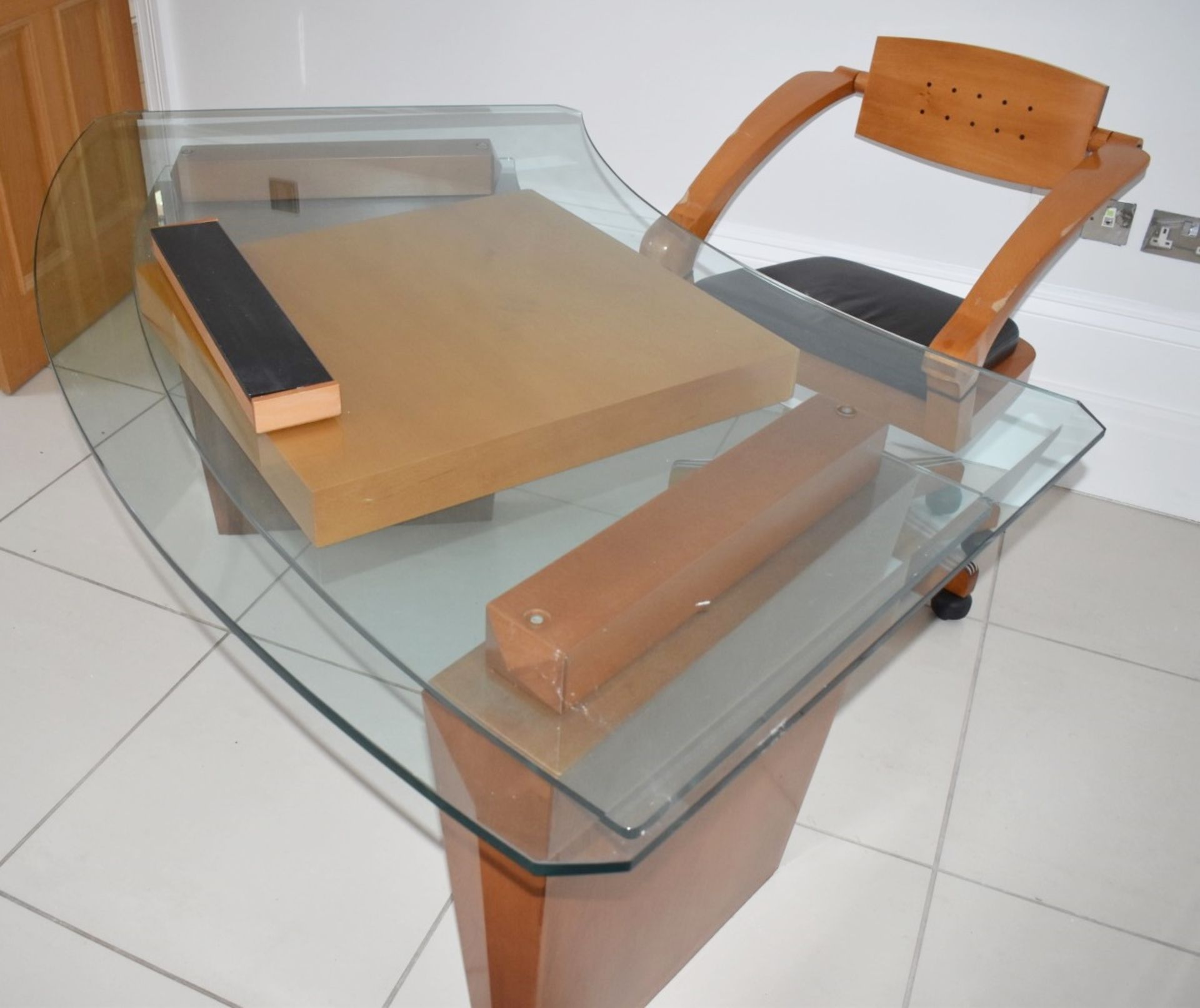 1 x Giorgetti Office Desk With Two Spring Chairs By Massimo Scolari - From an Exclusive Hale - Image 12 of 34