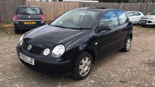 2003 Volkswagen Polo 1.2 Twist 3 Door Hatchback - CL505 - NO VAT ON THE HAMMER- Location: Corby,