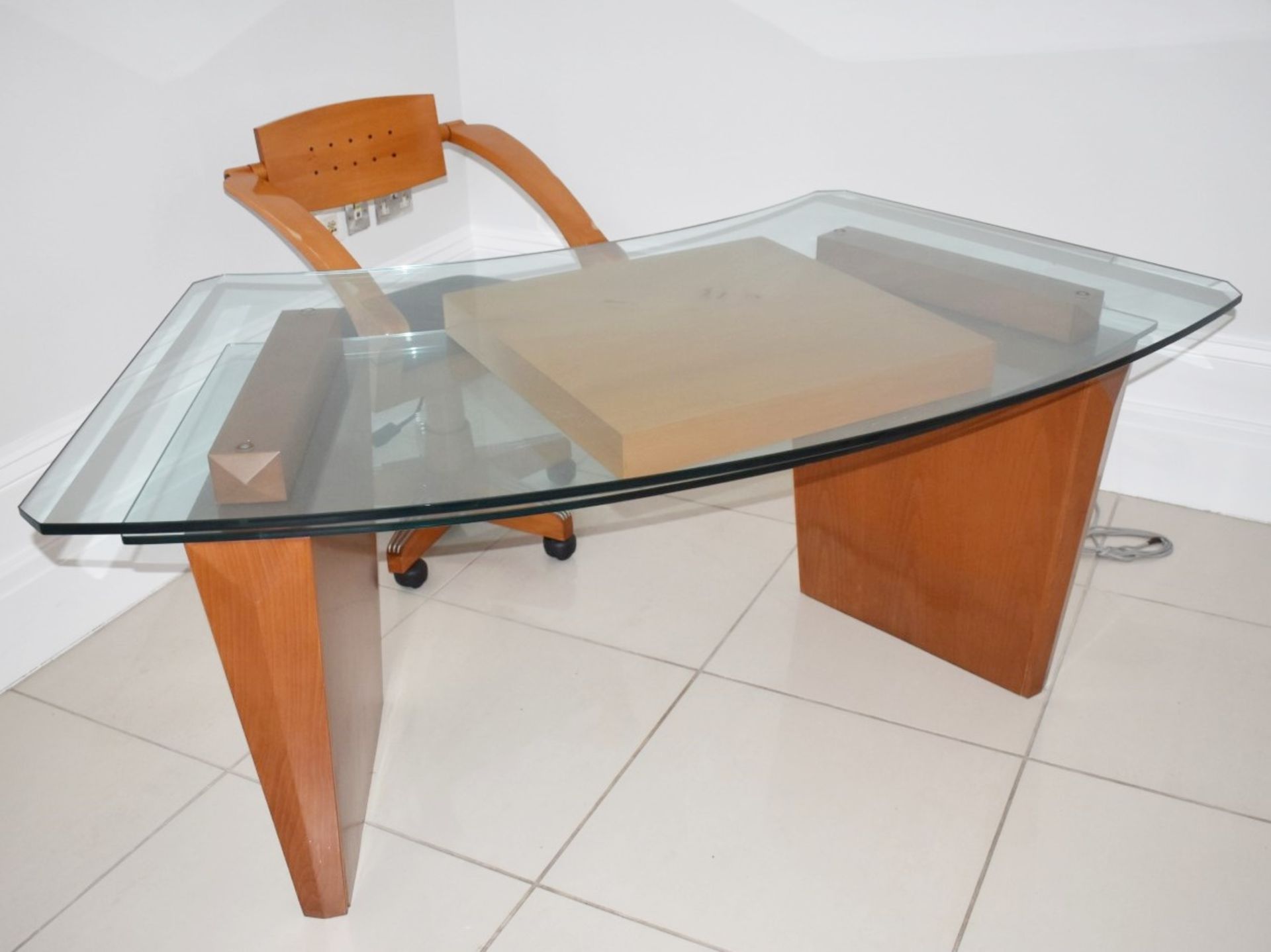 1 x Giorgetti Office Desk With Two Spring Chairs By Massimo Scolari - From an Exclusive Hale - Image 14 of 34