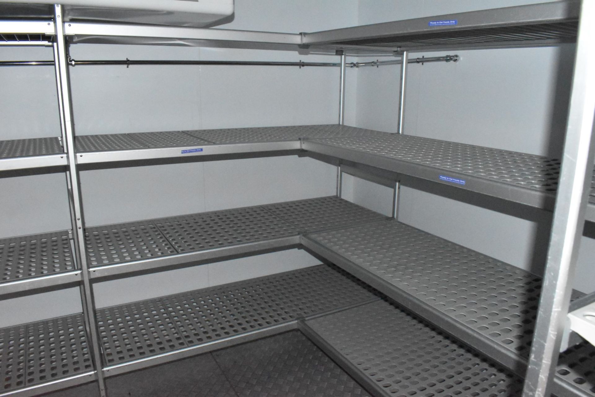 Large Collection of Ez Rack Aluminium Cold Room Shelving With Polymer Shelving - Contents of Cold - Image 5 of 10