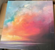 4 x Assorted Scott Naismith Art Prints On Canvas - New & Sealed Stock