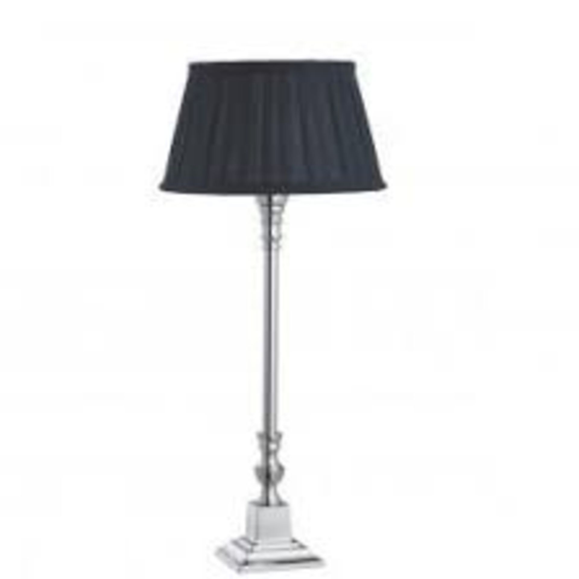 1 x Searchlight Medium Table Lamp in chrome - Ref: 8173CC - New and Boxed - RRP: £90.00 - Image 2 of 4