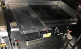 1 x APW Wyott Griddle - Recently removed from London premises of a well-known restaurant chain -