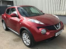 2011 Nissan Juke 1.5 Dci Acenta Sport 5 Door 4x4 - CL505 - NO VAT ON THE HAMMER - Location: Corby, N