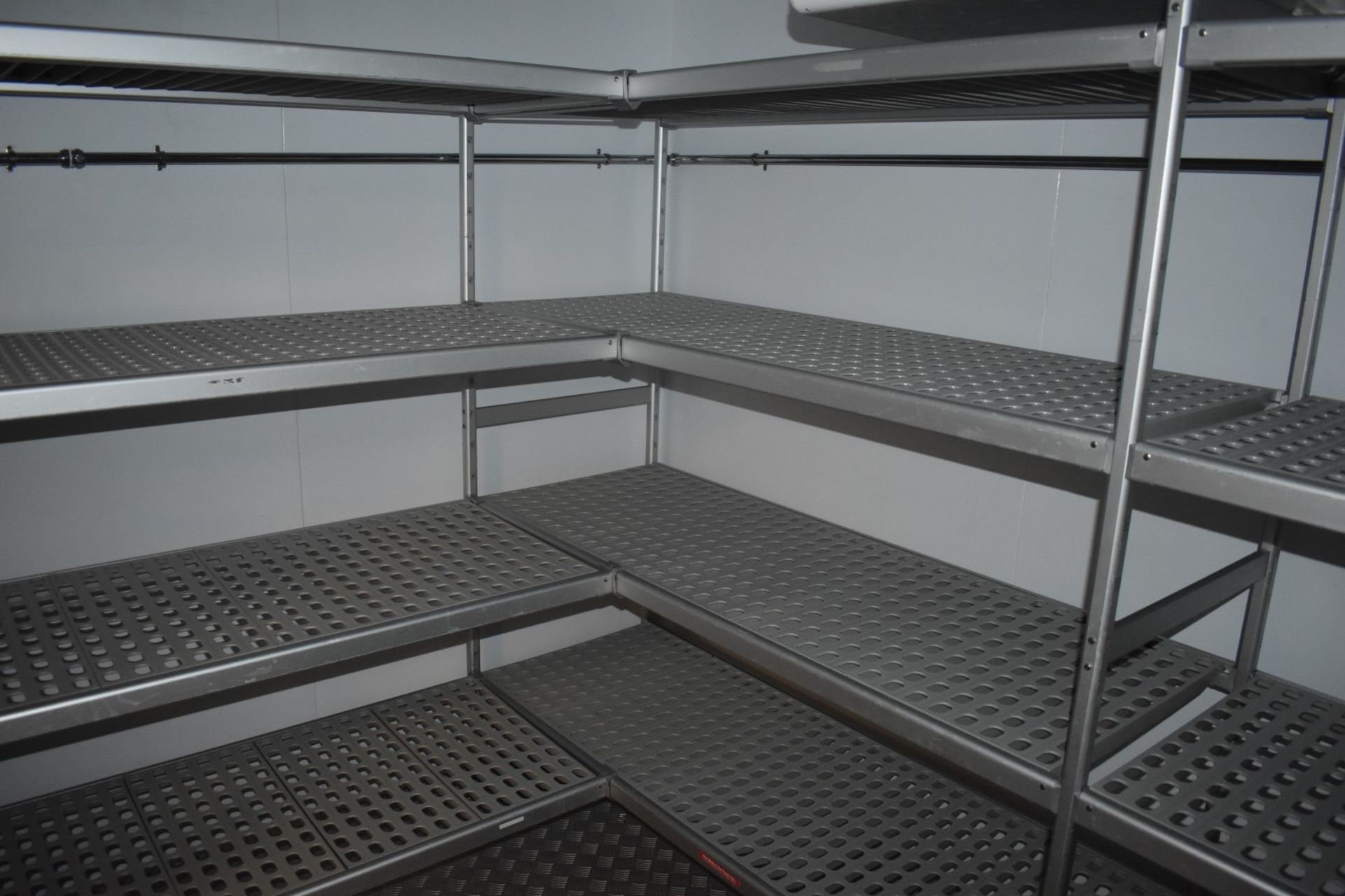 Large Collection of Ez Rack Aluminium Cold Room Shelving With Polymer Shelving - Contents of Cold - Image 4 of 10