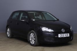 2012 Volkswagen Golf 1.6 Tdi Match 5 Door Hatchback - CL505 - NO VAT ON THE HAMMER