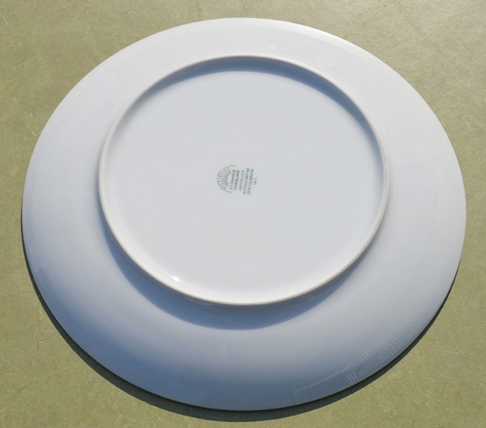 20 x PILLIVUYT Round 26cm Commercial Porcelain Dinner Plates In White - Made In France - Recently - Image 2 of 3