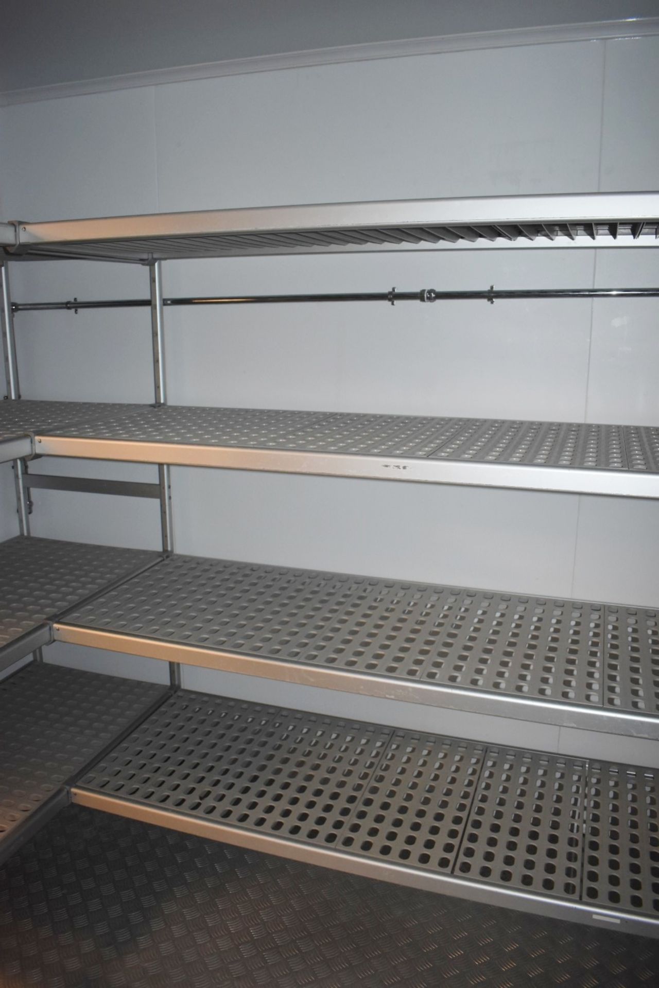 Large Collection of Ez Rack Aluminium Cold Room Shelving With Polymer Shelving - Contents of Cold - Image 3 of 10