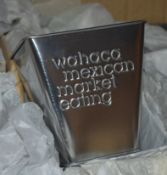 Approx 140 x Wahaca Mexican Restaurant Cutlery Holders in Silver - Ref: RB184 - CL558 - Location: