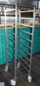 1 x Ten Tier Food Tray Stand on Castors - Ref: RB158 - CL558 - Location: Altrincham WA14This item is