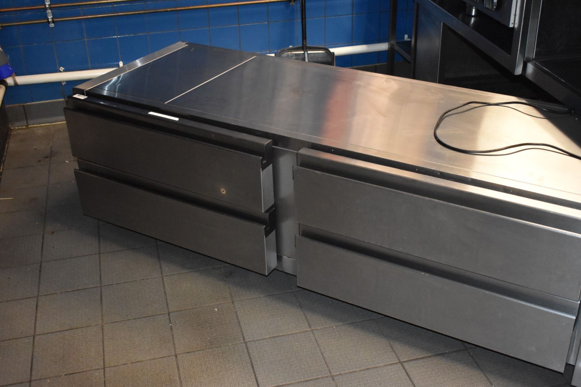 1 x Precision HUBC422 Under Broiler Refrigerated Counter - RRP £3,900 - Size H54 x W200 x D67 - Image 2 of 4