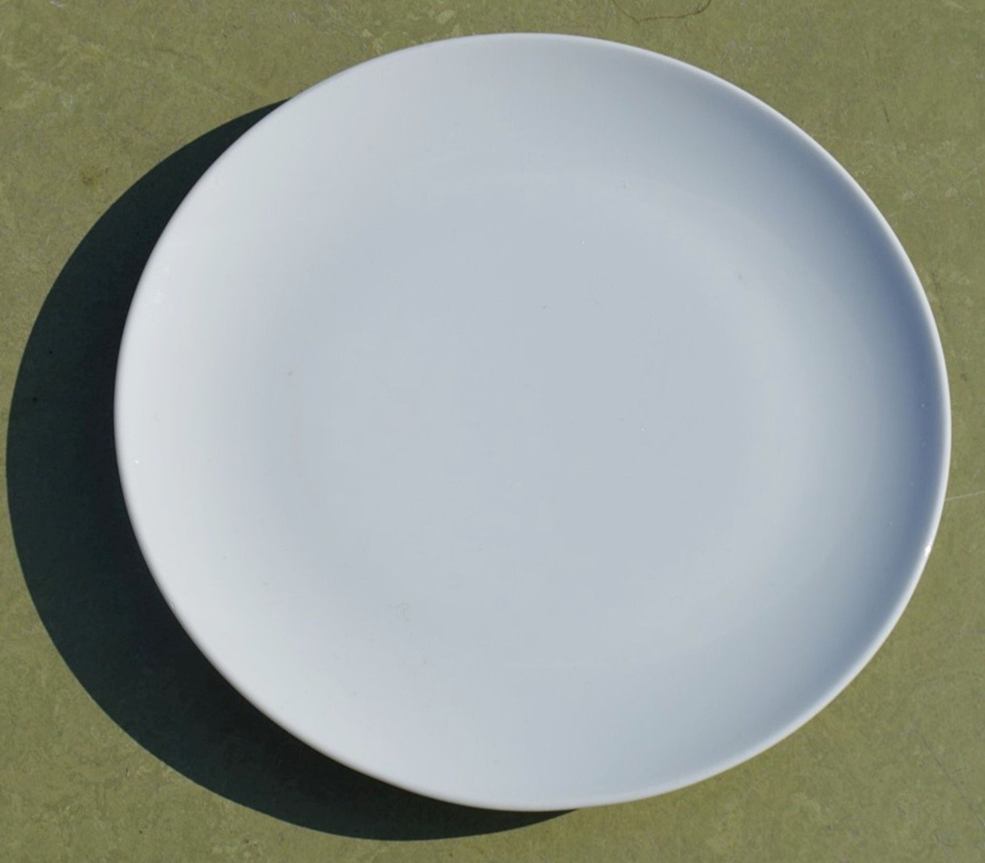 20 x PILLIVUYT Round 16cm Commercial Porcelain Bread / Cake Plates In White - Made In France -