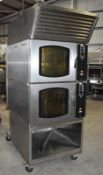 1 x Mono Double Classic and Steam BX Convection Oven - Model FG159C - Includes Integrated Extractor