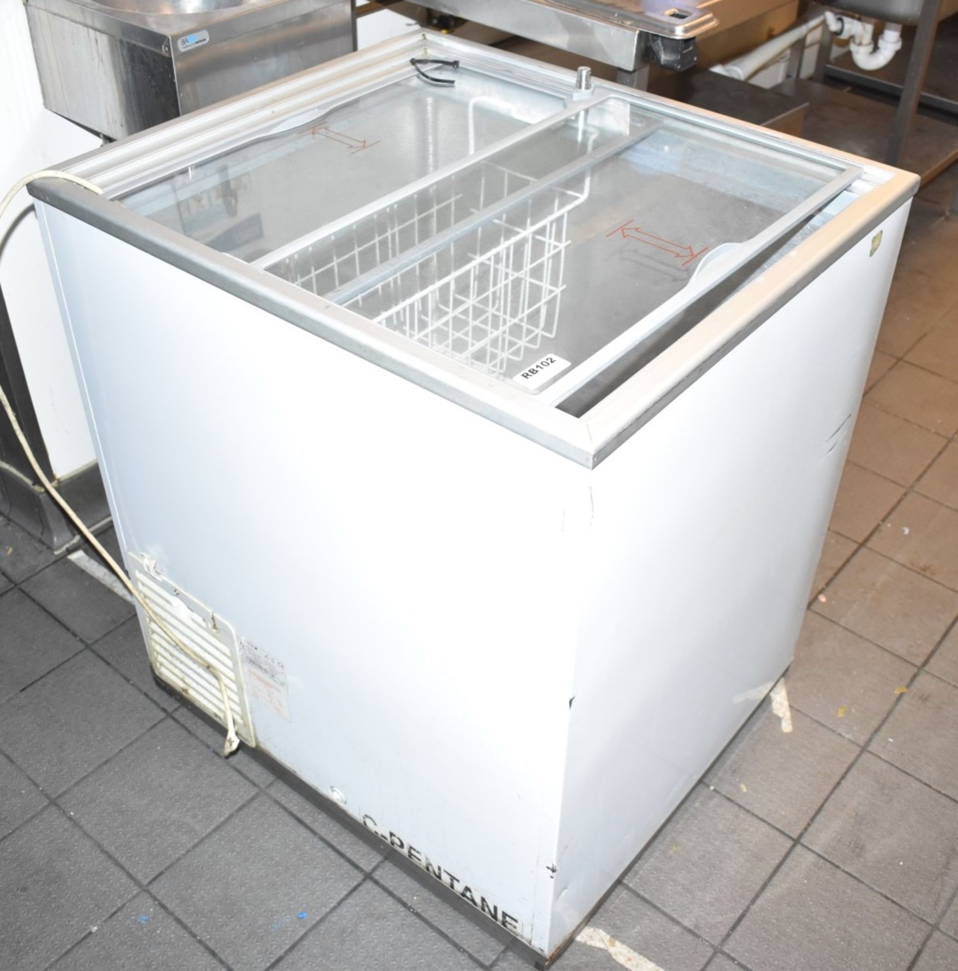 1 x Chest Freezer - Size H80 x W73 x D63 cms - Ref: RB102 - CL558 - Location: Altrincham WA14This