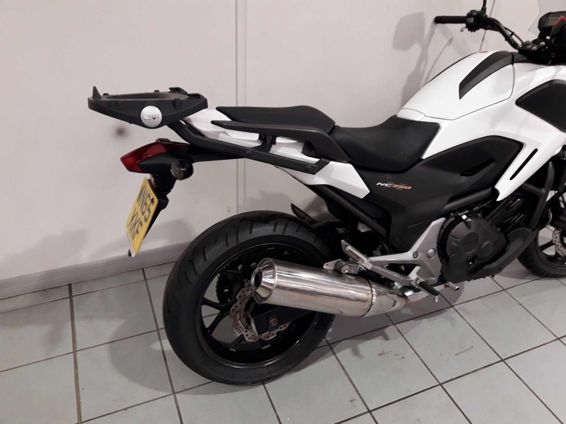 Honda NC750X in White - 65 Plate - 14133 Miles - 1 Owner - CLTBC - Location: Altrincham WA14 - Image 14 of 15