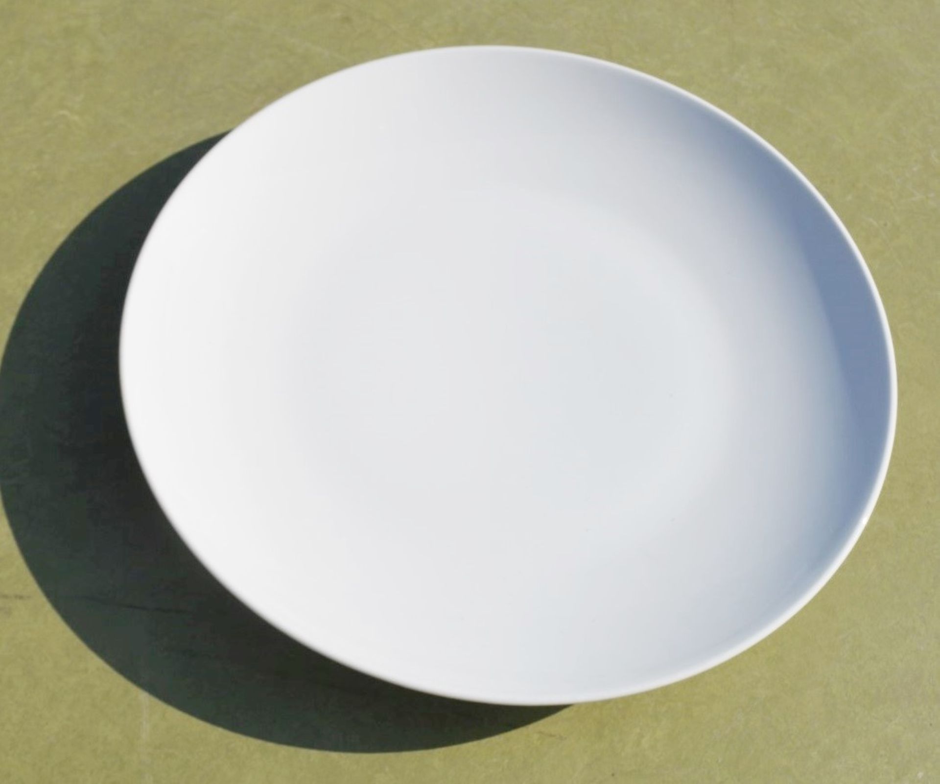 20 x PILLIVUYT Round 27cm Commercial Porcelain Dinner Plates In White - Made In France - Recently