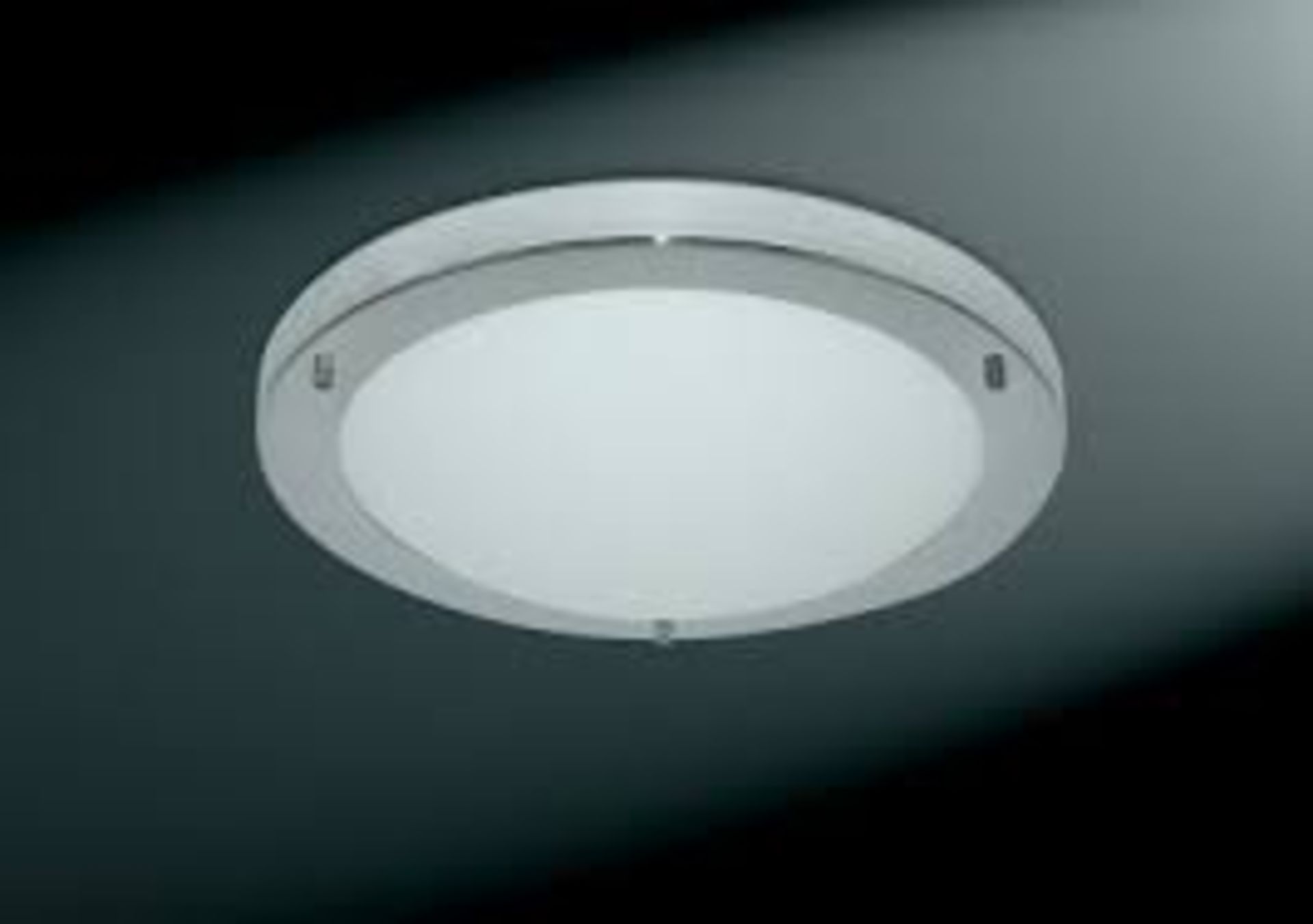 1 x Searchlight Bathroom Flush in a satin silver finish - Ref: 10632SS - New and Boxed - RRP: £60.00 - Image 3 of 4