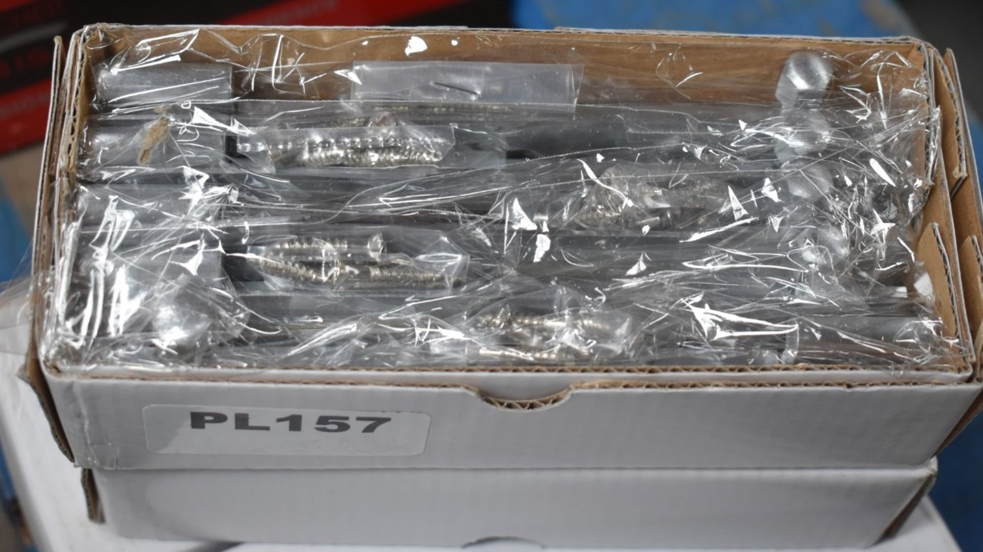 20 x Solid Brass Necked Bolts - Satin Chrome Finish With Screws - Size 6" x 1 1/4" - Brand New Stock - Image 3 of 4