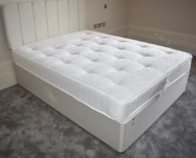 1 x Bensons King Size Diven Bed With Headboard and Kenova King Size Mattress - NO VAT ON THE