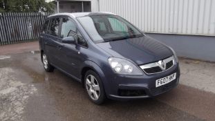 2007 Vauxhall Zafira 1.9 CDTi Energy 5 Door MPV