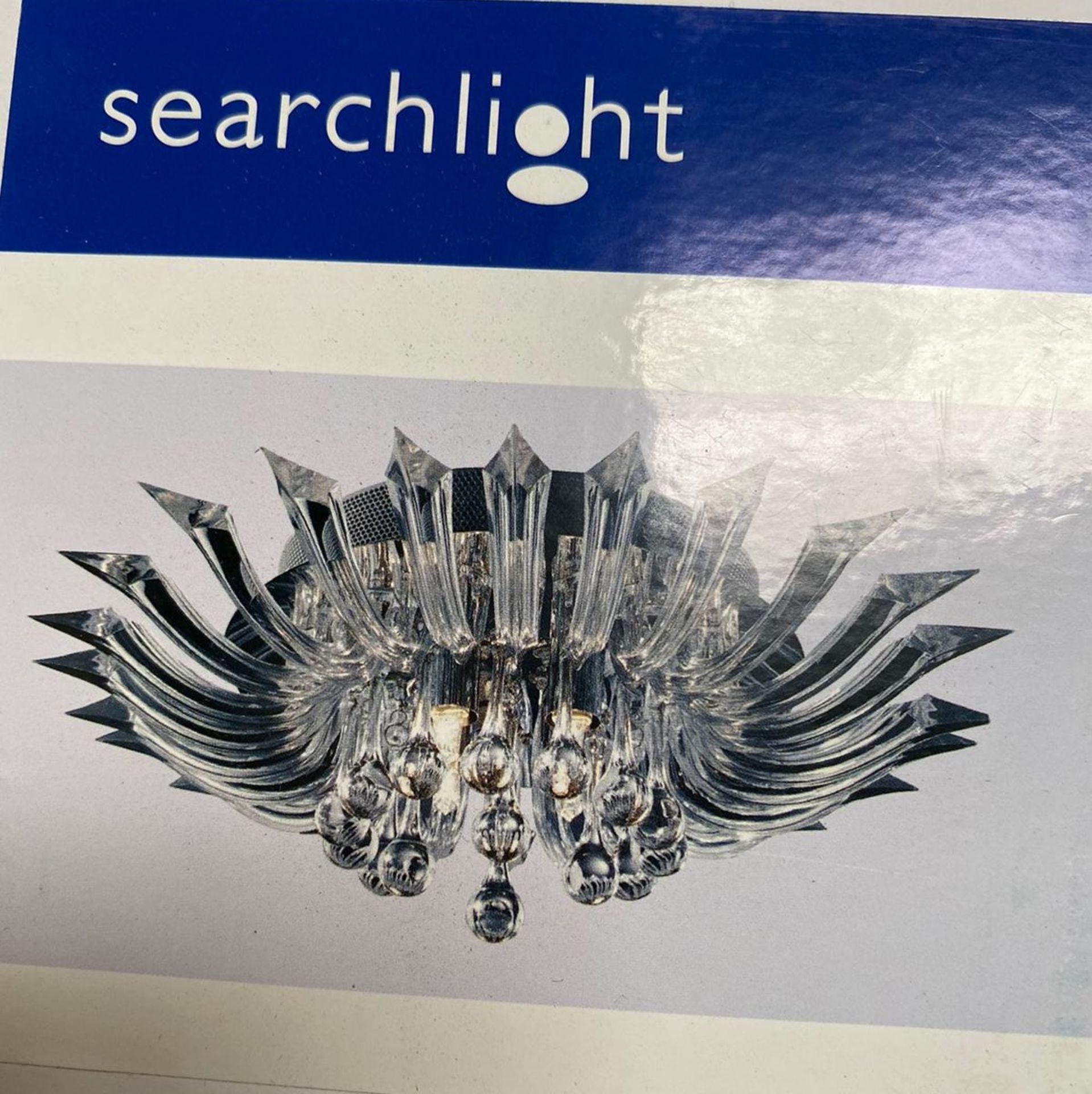 1 x Searchlight LEd Flush Fitting in chrome - Ref: 8215 -5CC - New and boxed - RRP: £250 - Image 4 of 4