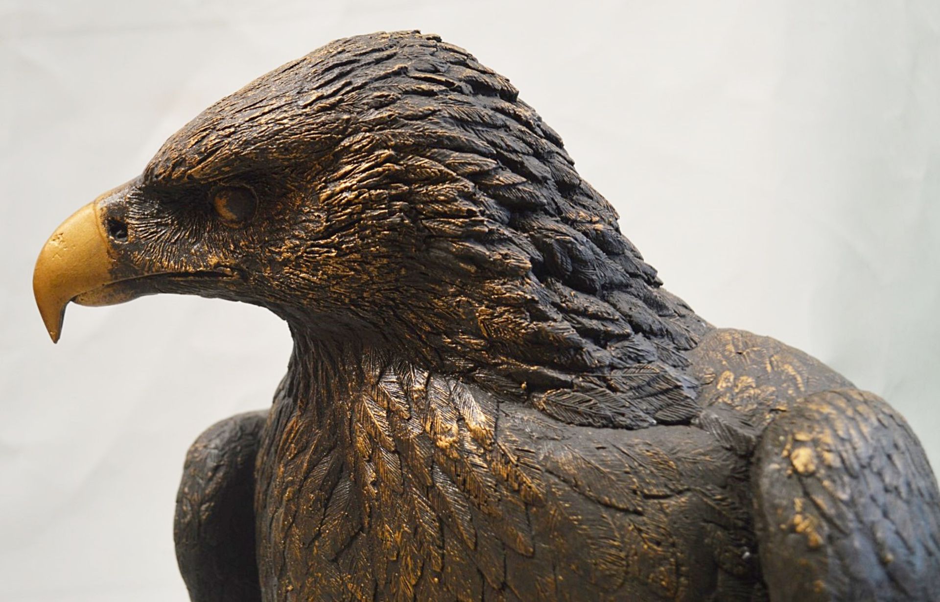 A Pair Of Stefano Ricci Ornamental 1-Metre Tall Eagle Statues - Unique And Beautiful Designer - Image 4 of 4