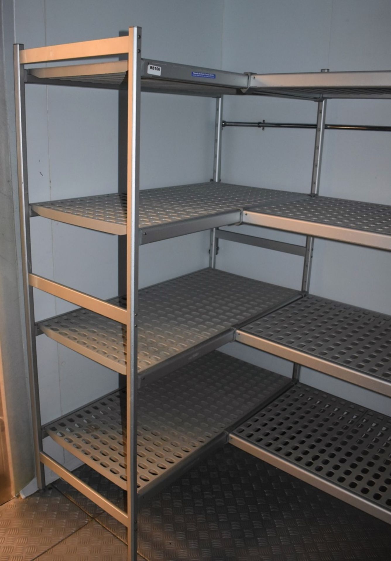 Large Collection of Ez Rack Aluminium Cold Room Shelving With Polymer Shelving - Contents of Cold - Image 2 of 10