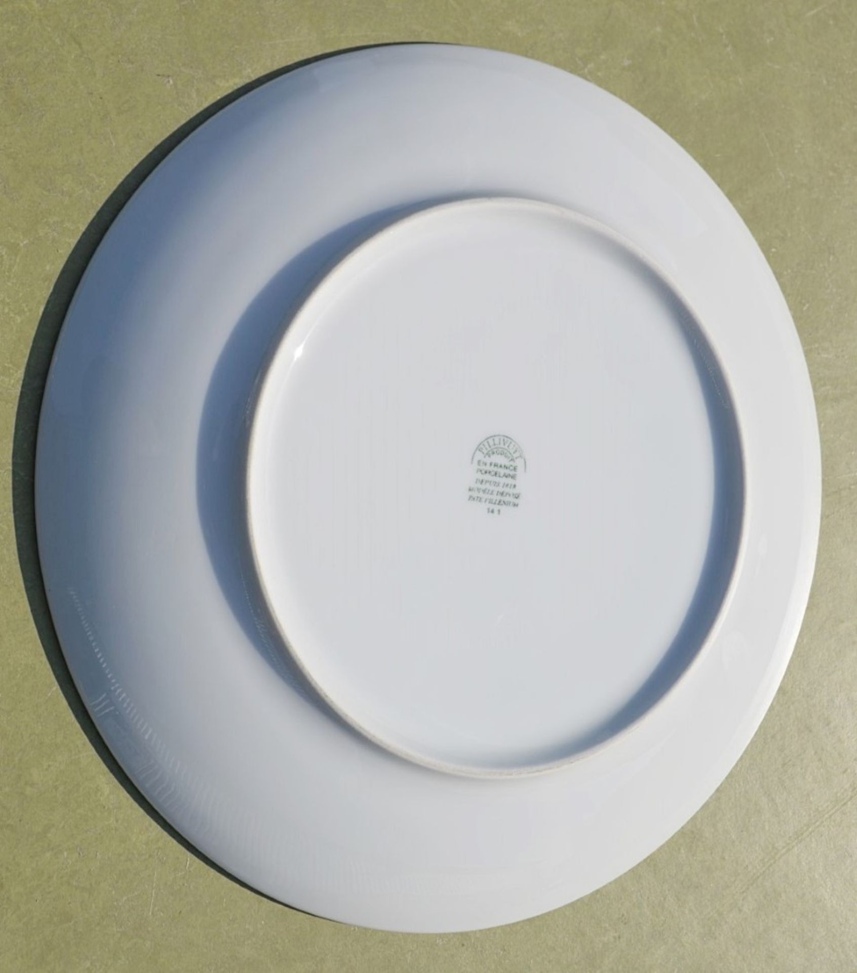 20 x PILLIVUYT Round 26cm Commercial Porcelain Dinner Plates In White - Made In France - Recently - Image 2 of 4