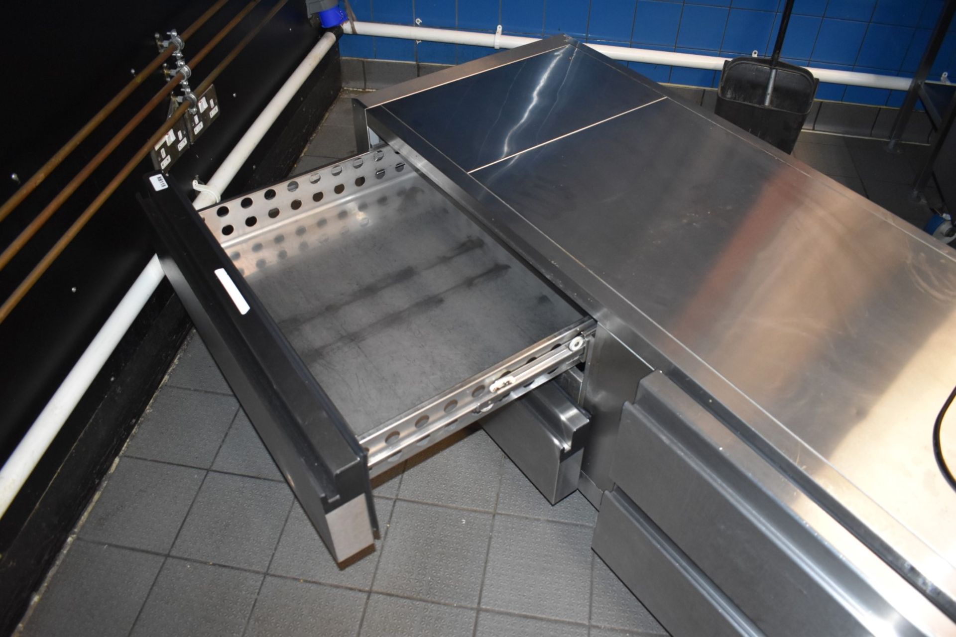 1 x Precision HUBC422 Under Broiler Refrigerated Counter - RRP £3,900 - Size H54 x W200 x D67 - Image 3 of 4
