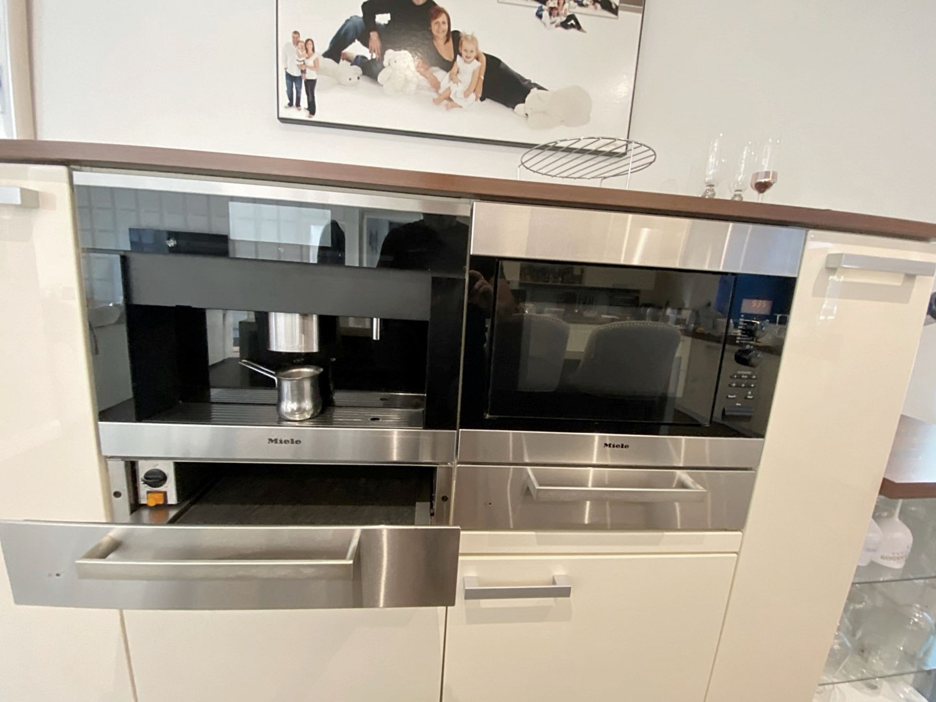 1 x Bespoke Luxury ALNO Branded Fitted Kitchen With Miele Appliances And Silestone® Central Island - Image 3 of 11