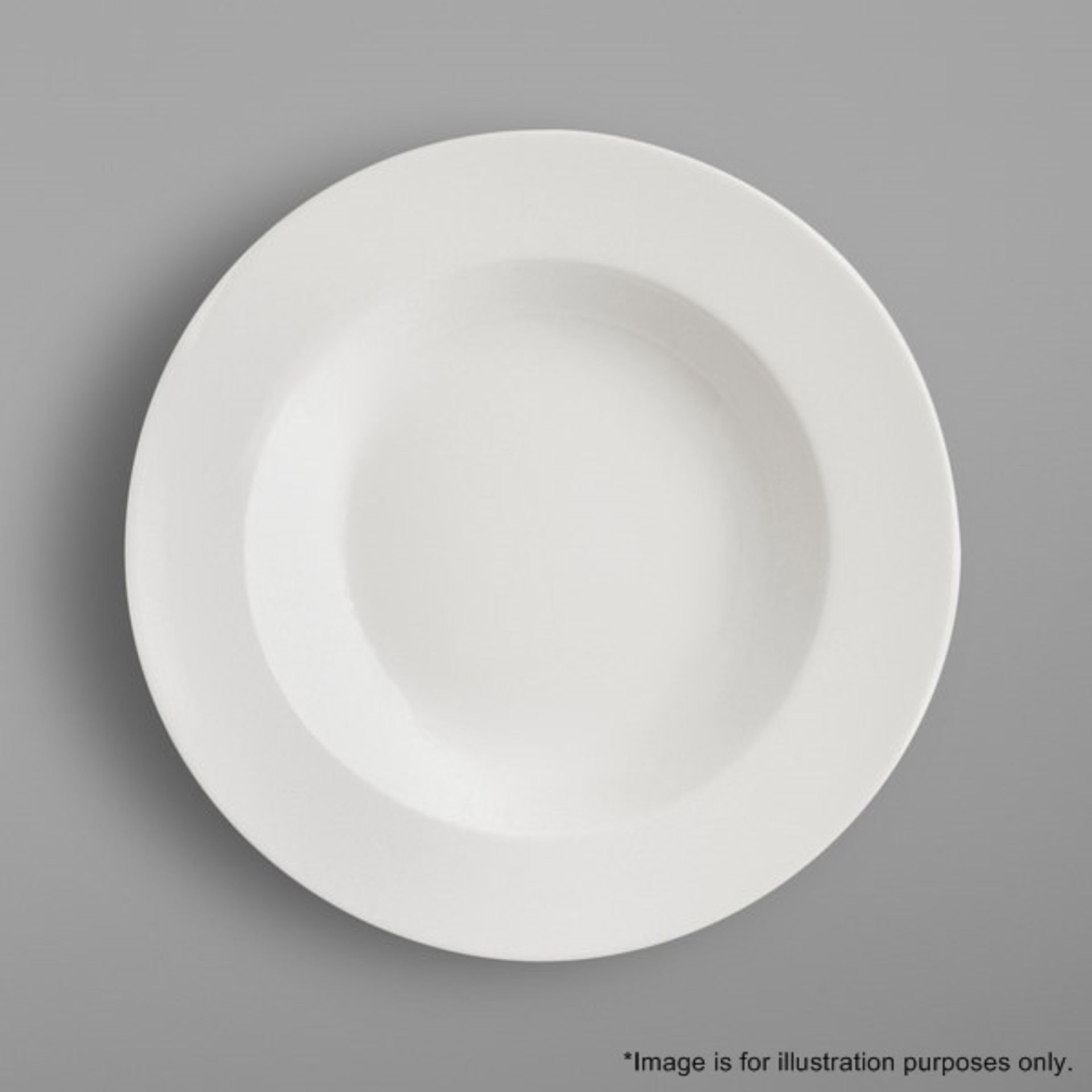 12 x RAK Porcelain Banquet 30cm Ivory Porcelain Deep Plates - Original Price £130.00 - Image 2 of 5