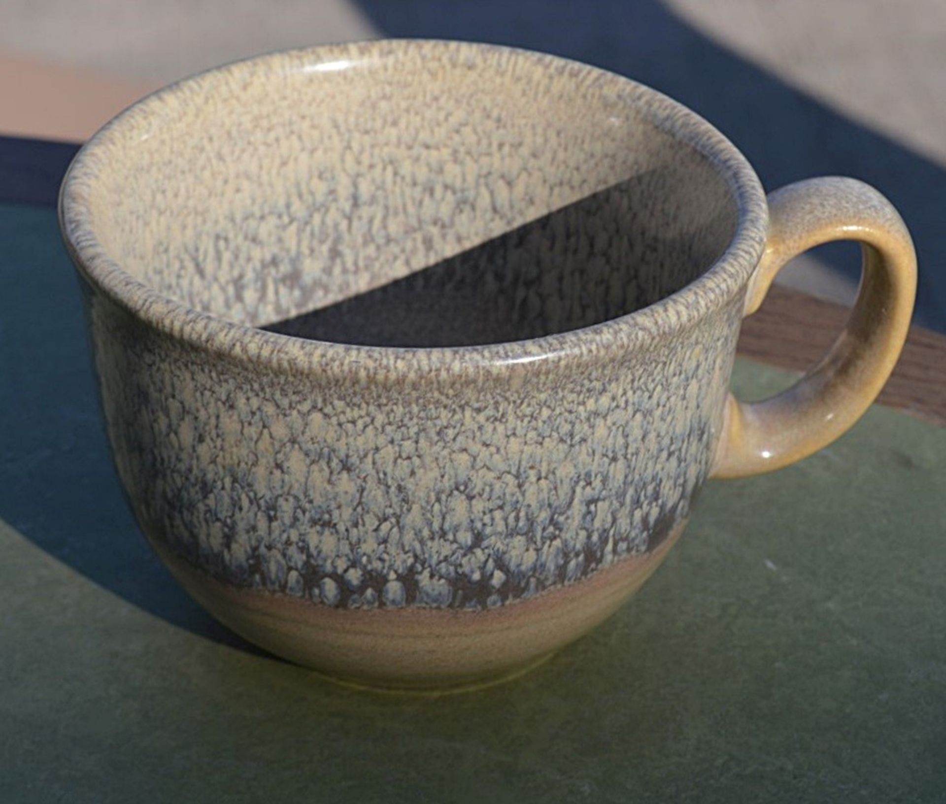 22 x DUDSON 'Evolution Granite' Vitrified Stoneware Teacups - 8oz 23cl - Recently Removed From An