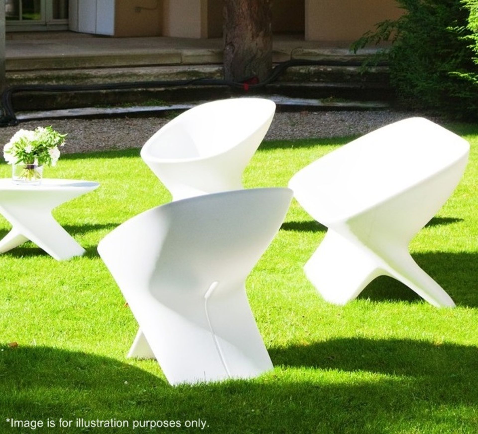 4-Piece QUI-EST PAUL Designer Garden Furniture Set - Made In France - Pre-owned - Originally £1,360!