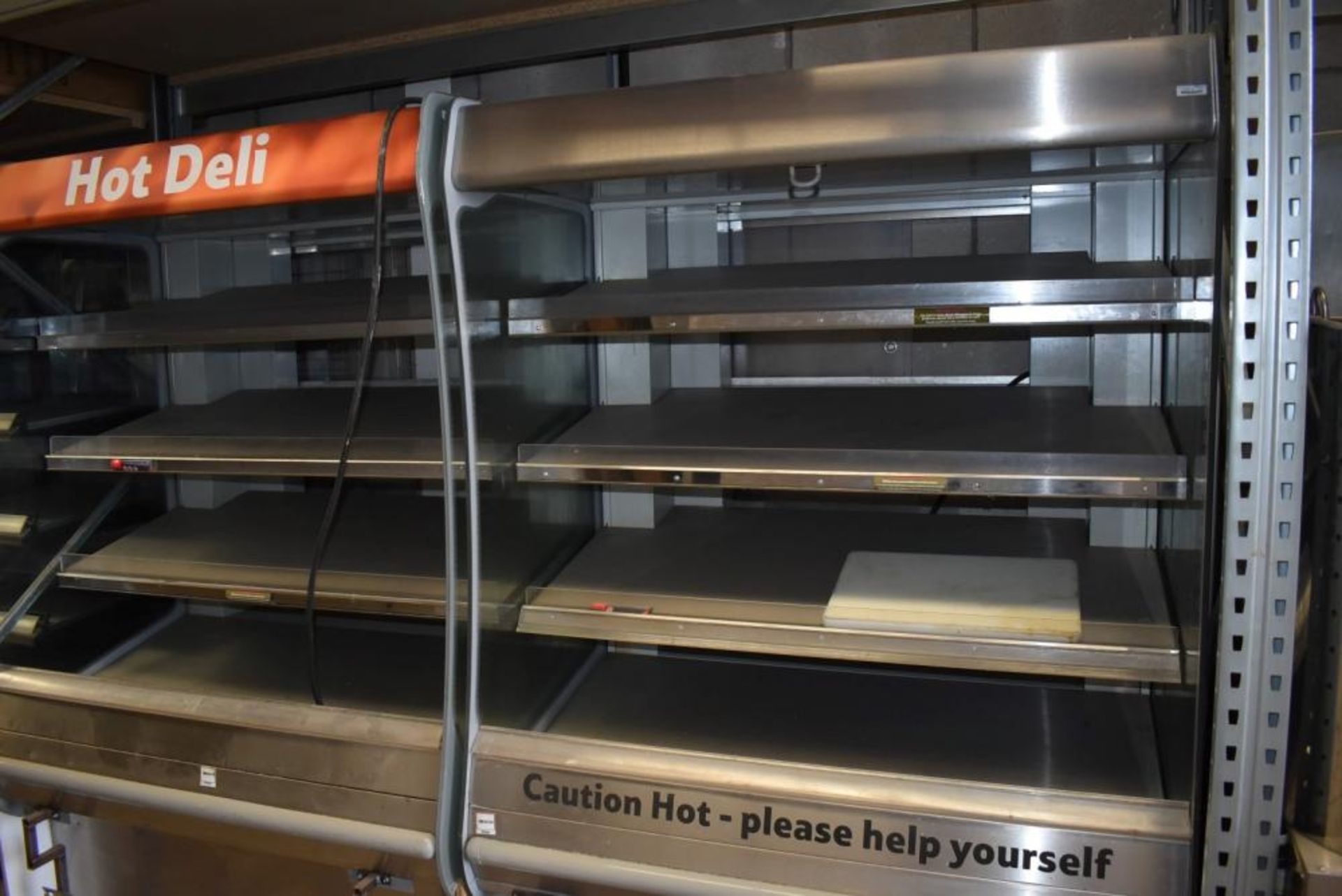 2 x Multi Deck Hot Food Warmer Heated Display Units Hot Food Deli Self Serve Displays - Features Gla - Image 2 of 4