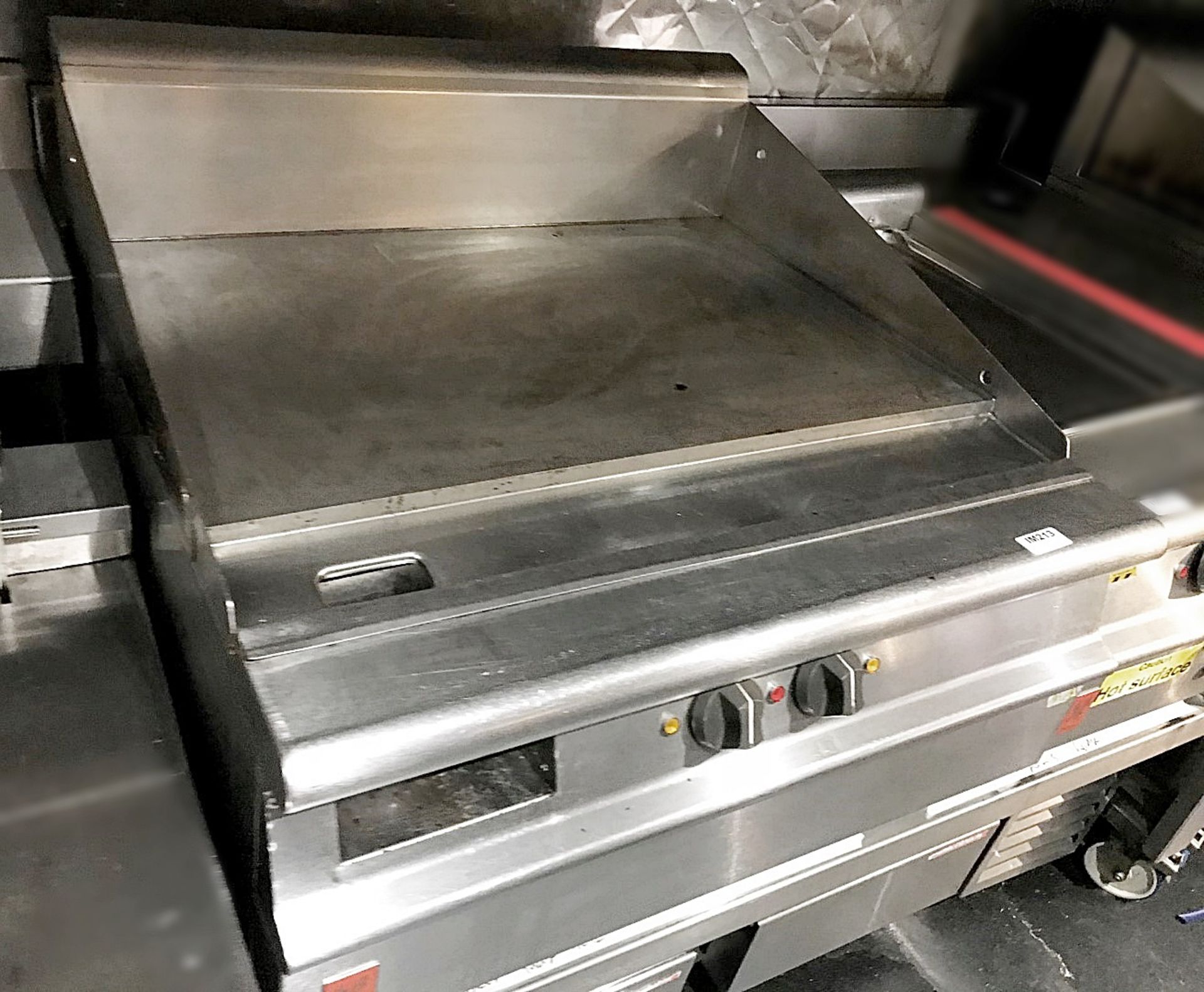 1 x Falcon Countertop Griddle With Solid Top - H44 x 80 x 80 cms - CL554 - Ref IM213 - Location: - Image 2 of 2