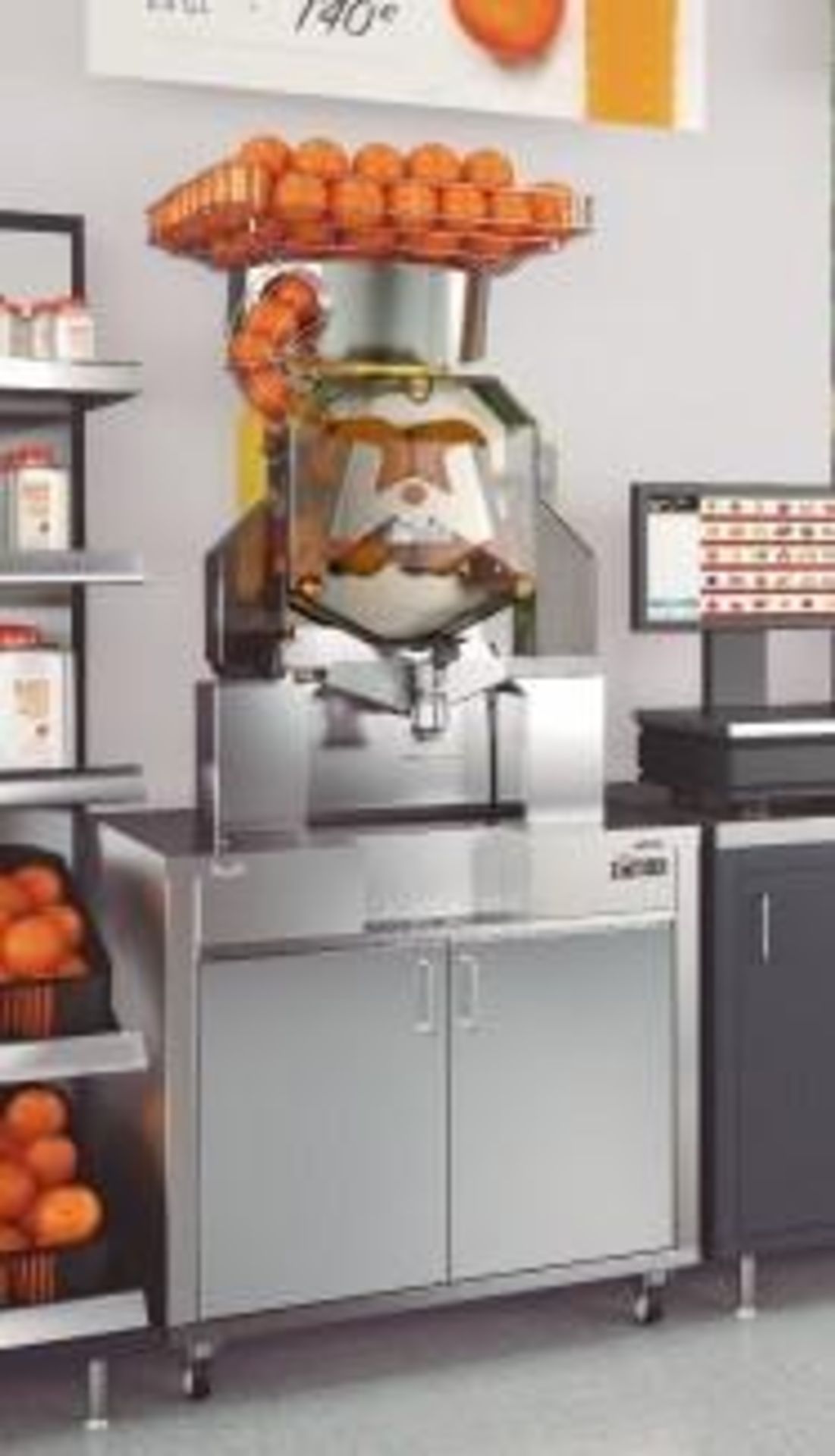 1 x Zumex Speed S +Plus Self-Service Podium Commercial Citrus Juicer - Manufactured in 2018 - Ideal - Image 12 of 21
