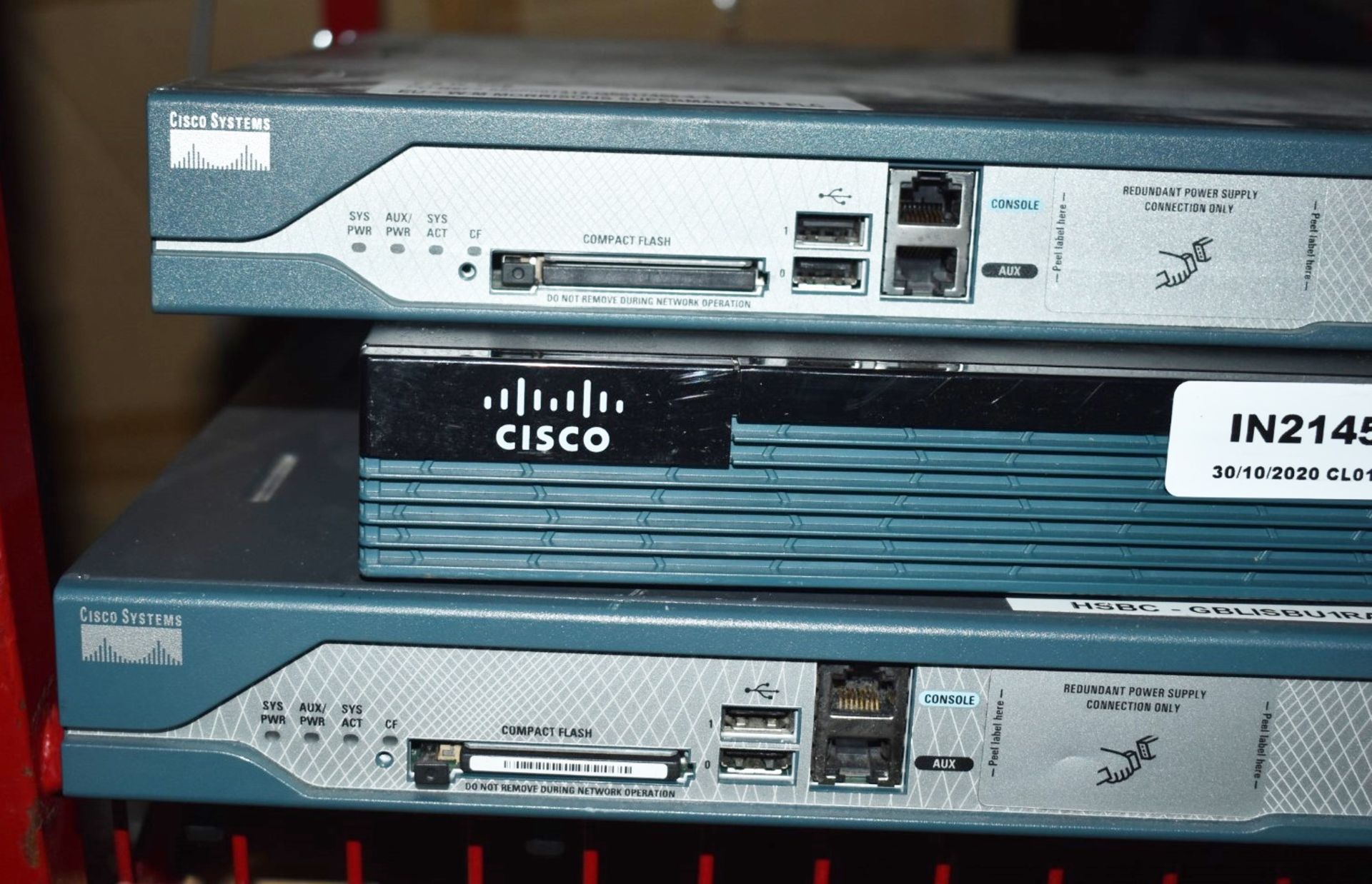 3 x Cisco Network Items - Ref: In2145 - WH1 - CL011 - Location: Altrincham WA14 - Image 2 of 5