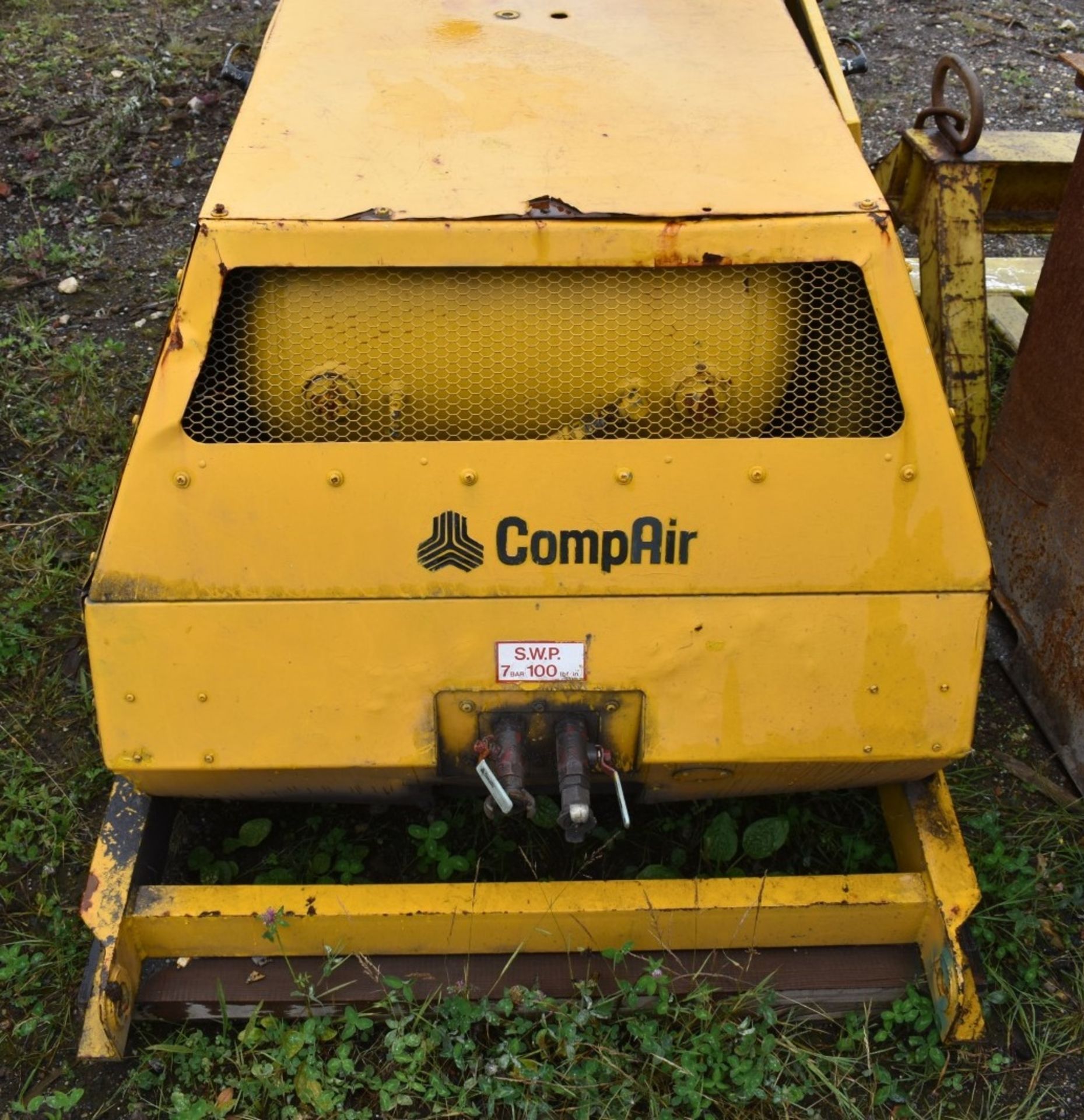 1 x Compair BroomWade CA1 Compressor With Pyroban Diesel Engine - CL547 - No VAT on the Hammer - - Image 11 of 12