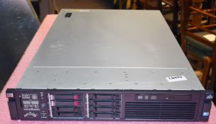 1 x HP ProLiant DL380 G7 Server With 2 x Intel Xeon X5650 Six Core 3.06ghz Processors and 84gb Ram -
