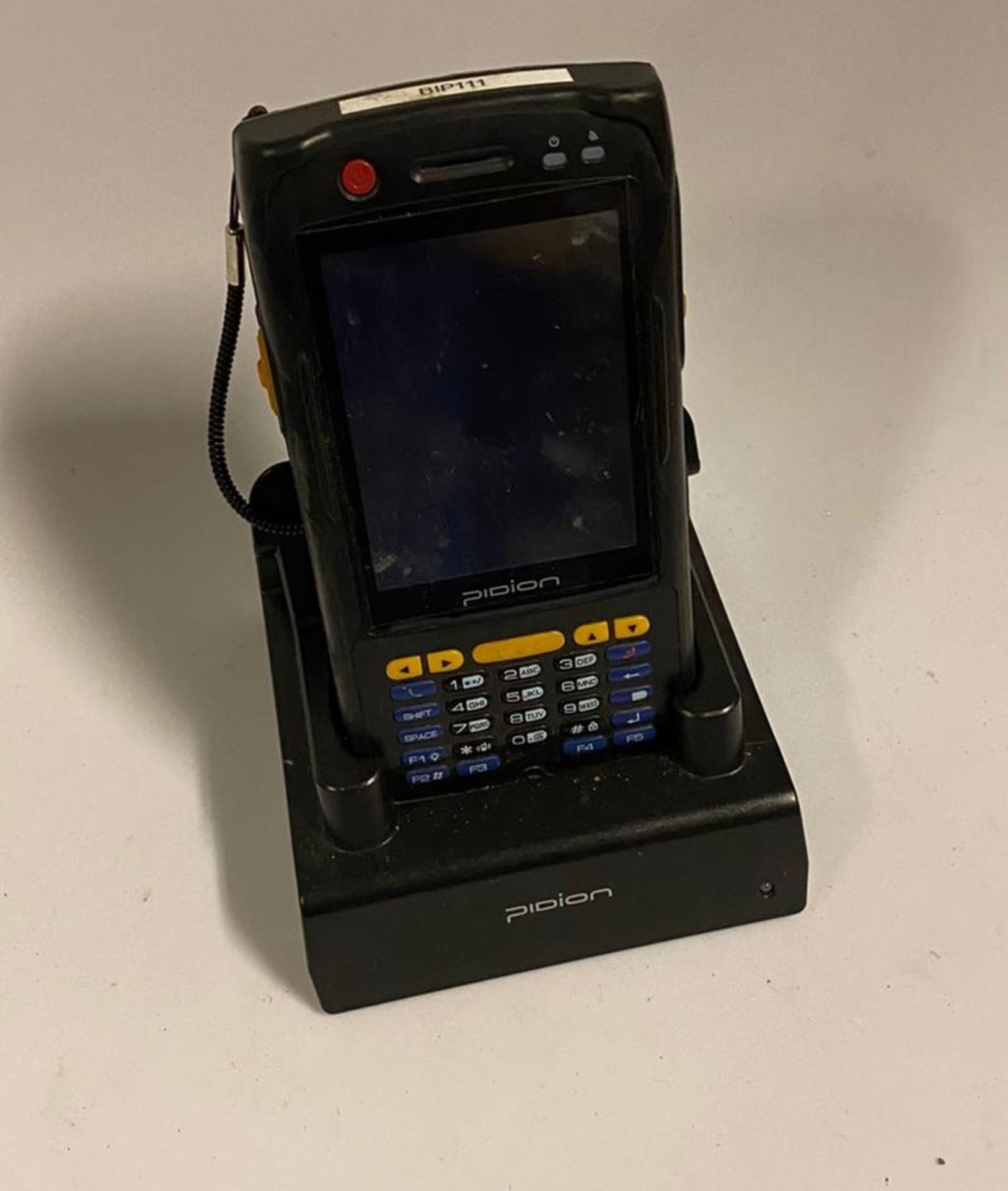 8 x Pidion BIP-6000 Handheld Mobile Computer with Charging Cradles - Used Condition - - Image 4 of 5