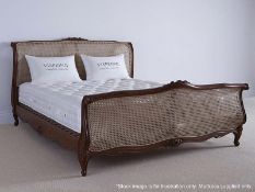 1 x VISPRING 'Supreme' Luxury Mattress - Superking Custom Size: W188 x L200cm - Medium Firmness