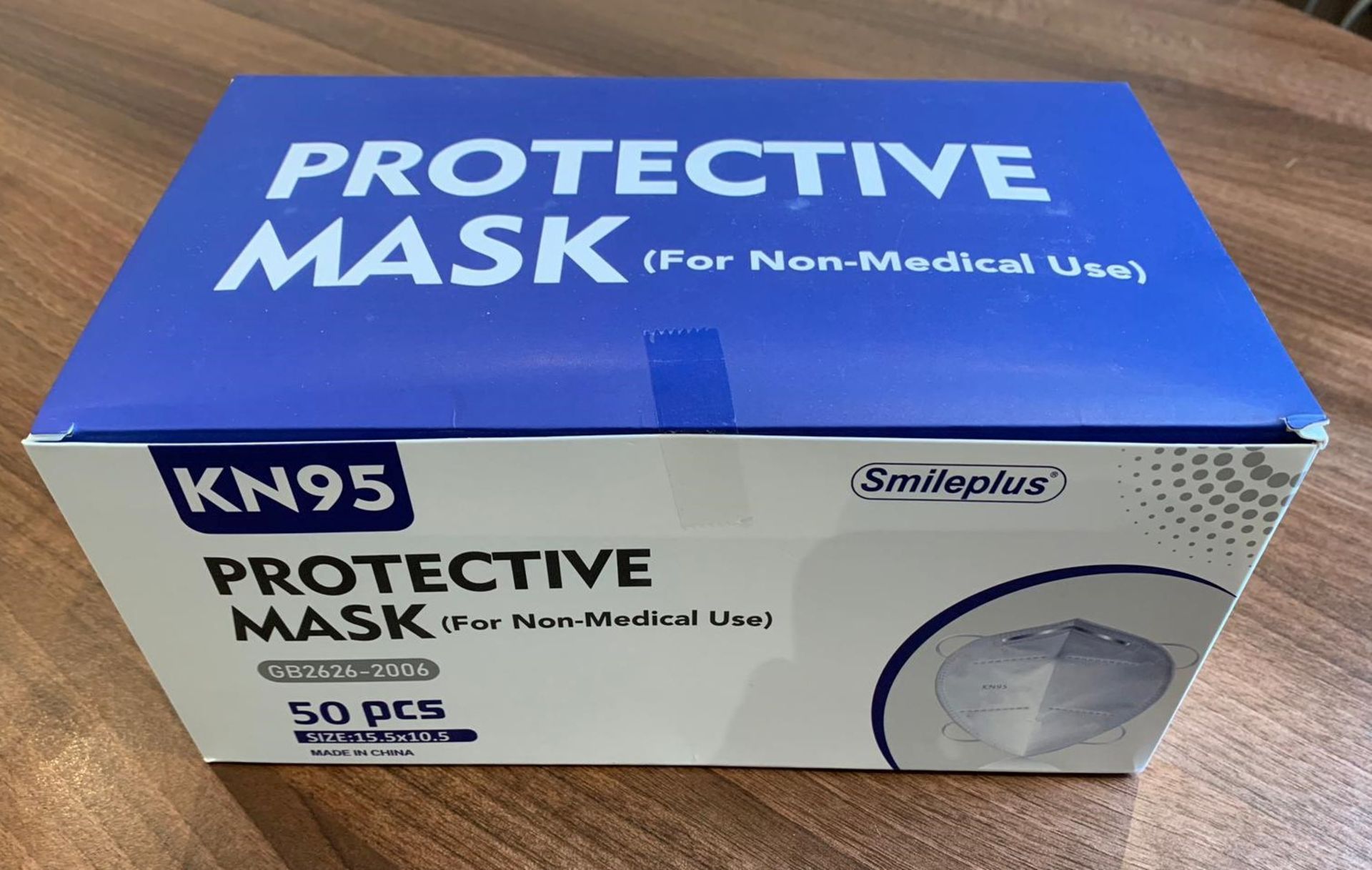 500 x Kinetic KN95 Protective Face Masks - FFP2 Grade - Meets WHO Guidance - Certified & Tested - Image 9 of 9