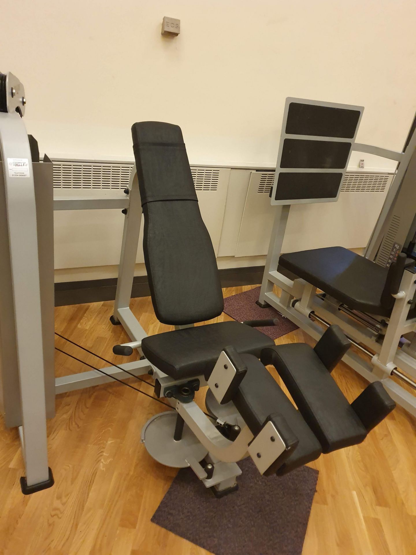 1 x Polaris DE-207 Abductor Gym Machine - CL552 - Location: Altrincham WA14 - Image 3 of 5