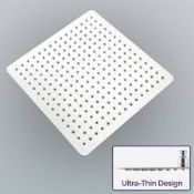 1 x Square Ultra Thin Square Shower Head (350mm) - Code: SHD3535 - Location: Altrincham WA14 -