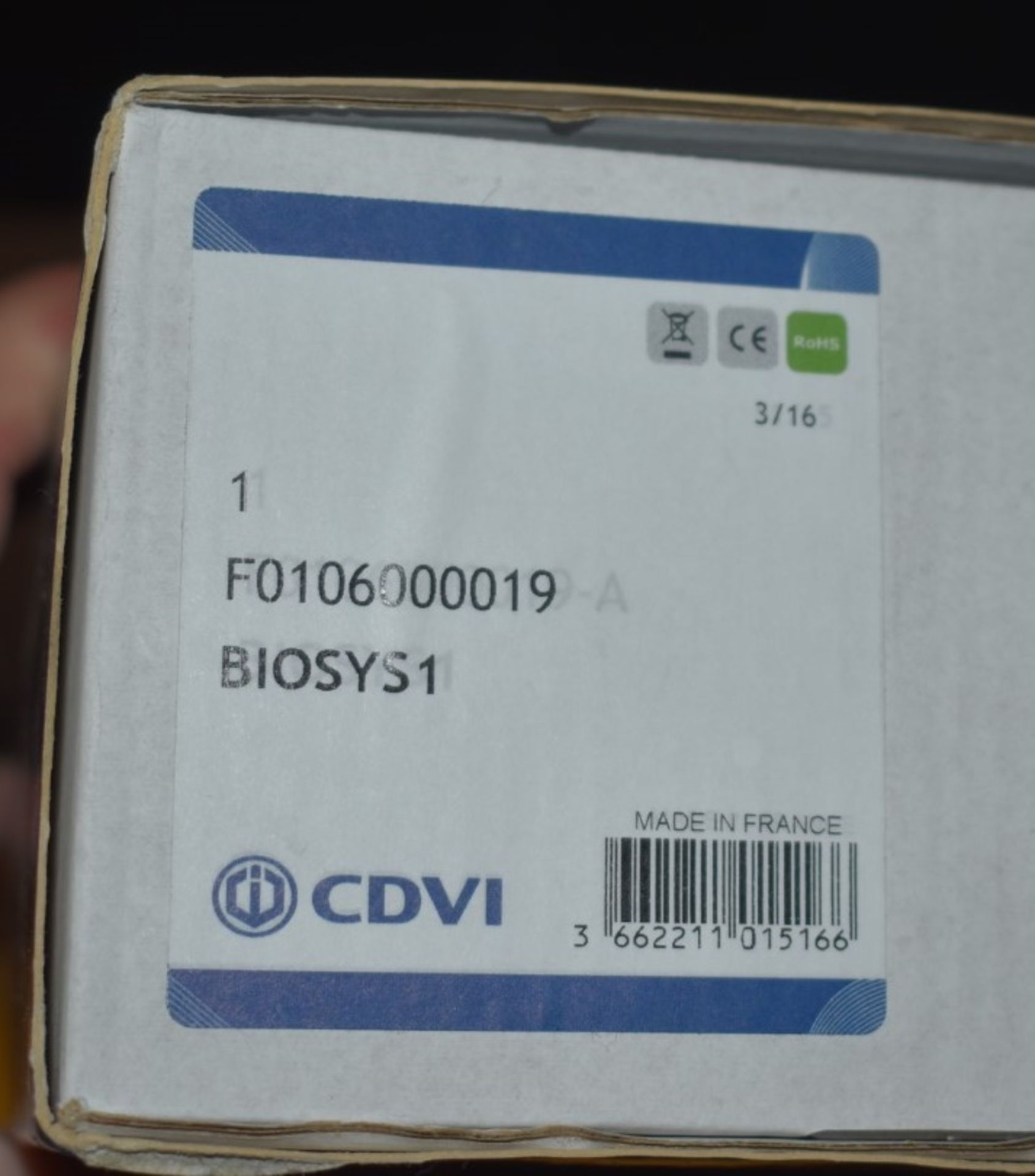 1 x CDVI BIOSYS1 Biometric Fingerprint Reader - New and Boxed - RRP £500 - Ref: In2137 wh1 pal1 - - Image 4 of 4