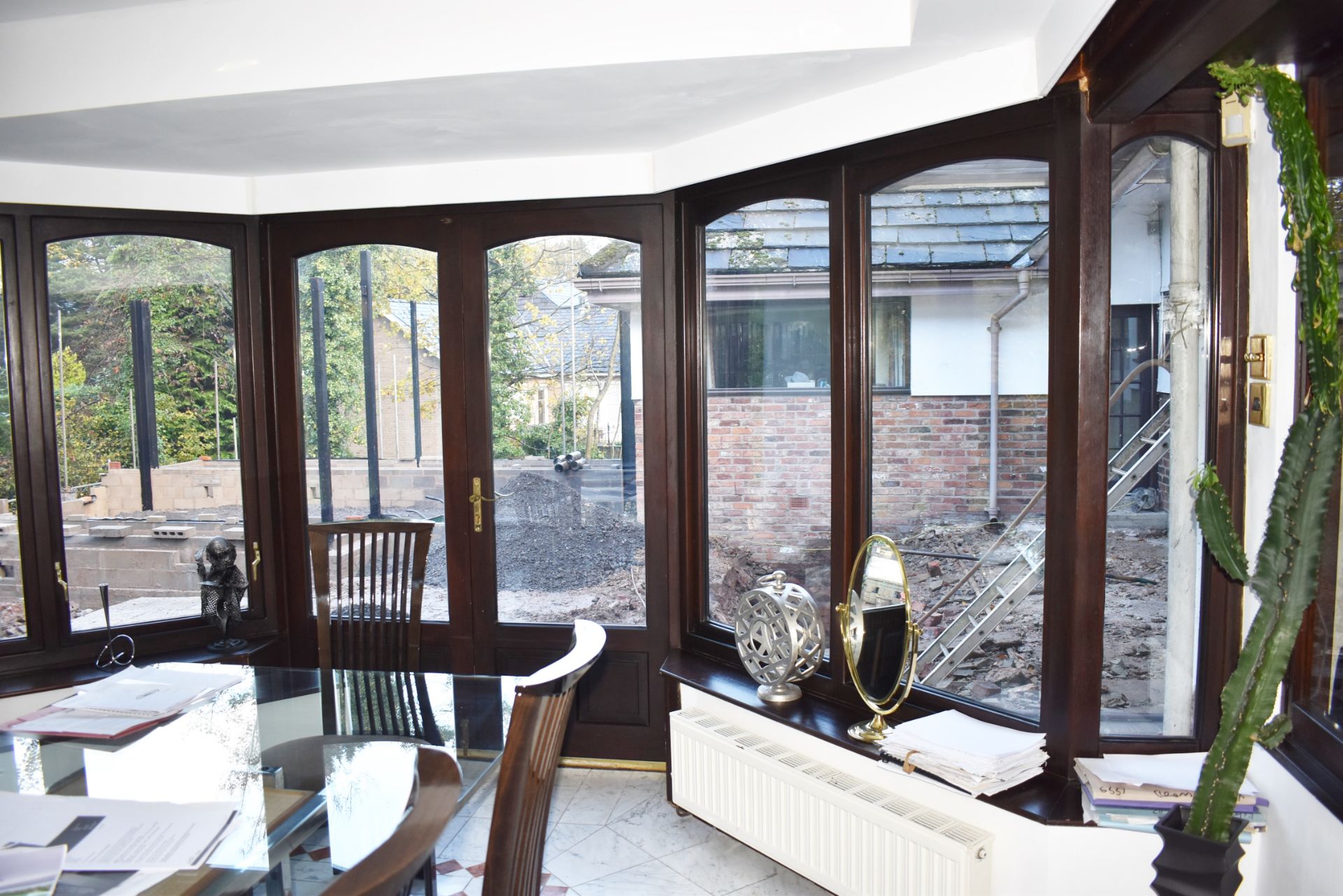 Selection of Hardwood Double Glazed Conservatory Windows and French Doors - Fitted With Darbytuf - Image 6 of 9