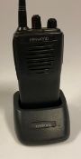 10 x Kenwood Walkie Talkie with Charging Base - Used Condition - location: Altrincham WA14 -