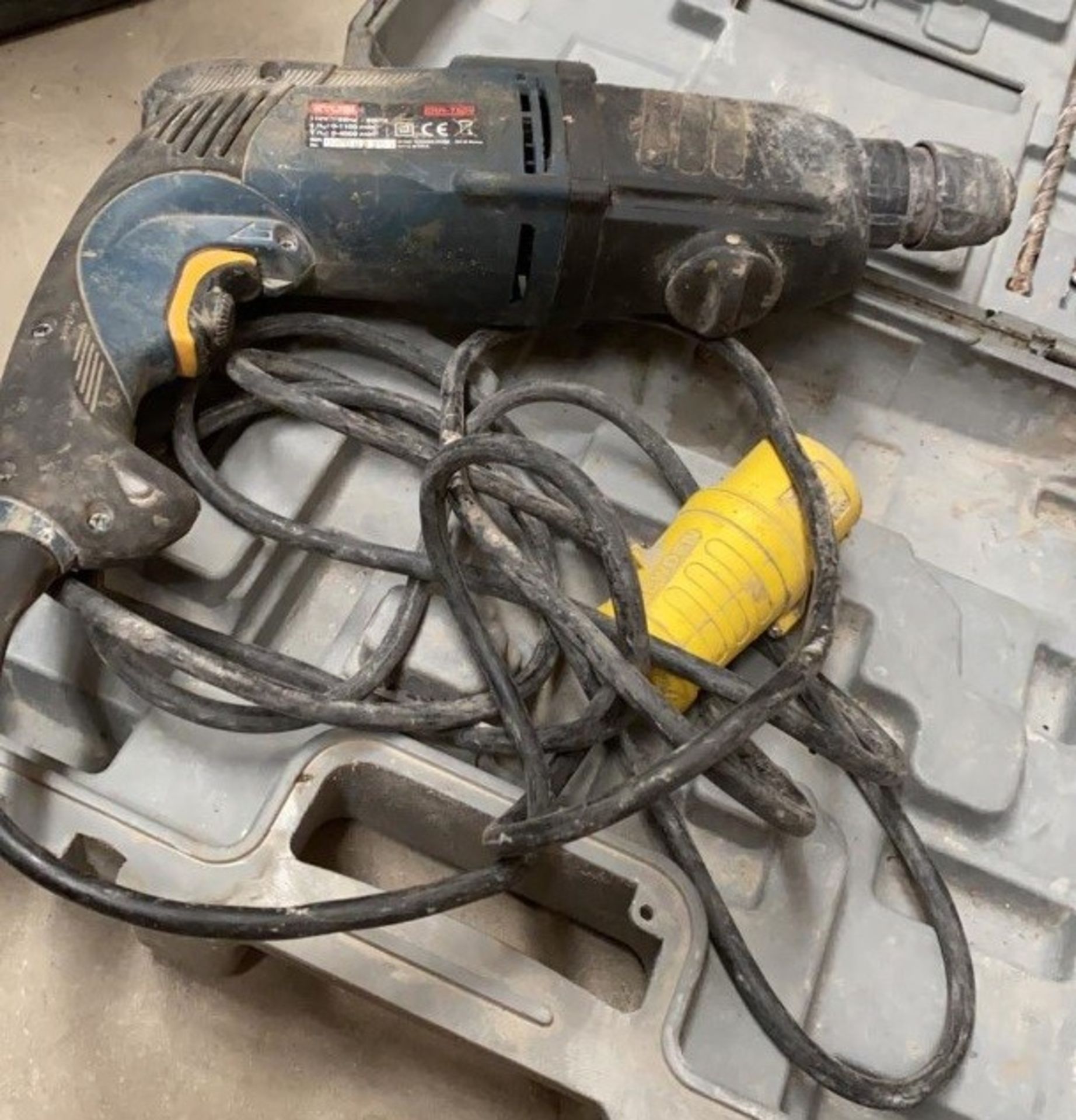 1 x Ryobi 110V Impact Drill - Used, Recently Removed From A Working Site - CL505 - Ref: TL027 - - Image 3 of 5