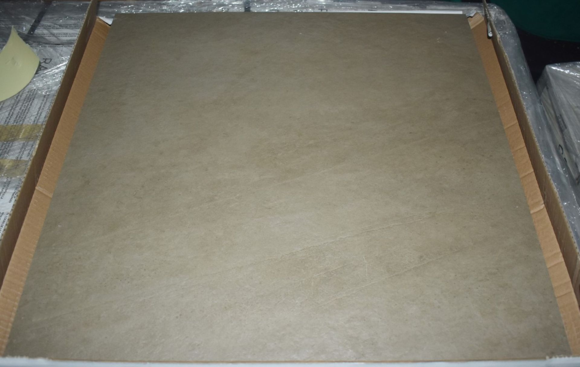 12 x Boxes of RAK Porcelain Floor or Wall Tiles - Concrete Design in Clay Brown - 60 x 60 cm Tiles - Image 6 of 7