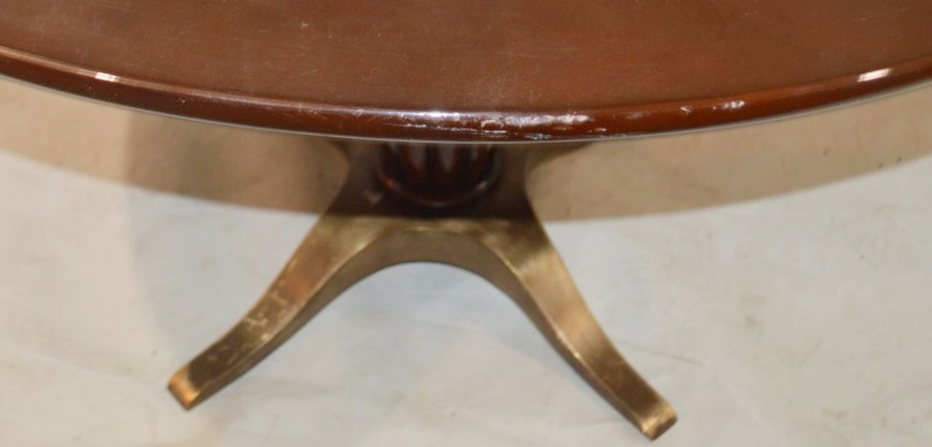 1 x Christopher Guy 'Toulouse' Round Georgian-Style Restaurant Dining Table - Original RRP £4,600.00 - Image 4 of 6